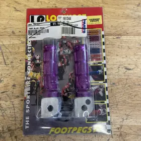 109-1157 Lockhart Phillips Foot Pegs Purple Fits Yamaha 1989-97