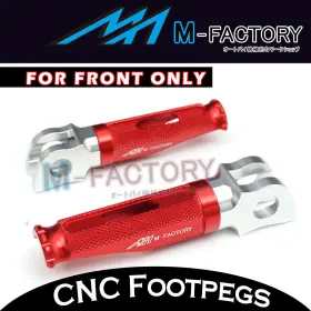 Mfa150mfprdsn1031hf M-factory Red Billet Front Rider Foot Pegs For Honda Cbr1000rr 04-07 05 06 Mfa150mfprdsn1031hf M-factory Red Billet Front Rider Foot Pegs For Honda Cbr1000rr 04-07 05 06