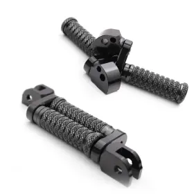 Rmdfpkitho043m25bkpolebkus002 M-factory Pole 1 Inch Extended Front Rear Foot Pegs Black For Integra Nc750 S/x Xd 19-23
