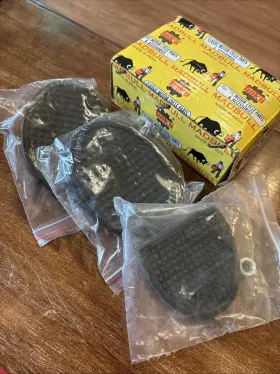 Madbull Tinku #36951-41 Harley Davidson Rocker Clutch Brake Pedal Pads Part#36950-41 Knucklepanflathead