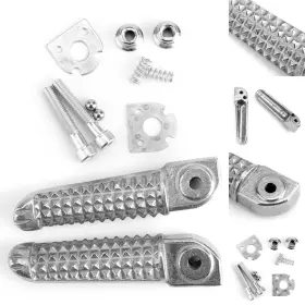 Fp-235-silver Madhornets Rear Foot Peg Footrest For Yamaha Yzf R1 1998-2014 R6 1999-2014 R6s 03-08 Silver