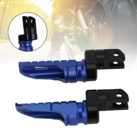 Fp-319-blue Madhornets Front Footrests Foot Peg Fit Benelli Tornado 252r 302r 2021-22 Tnt 899 2022 Blue