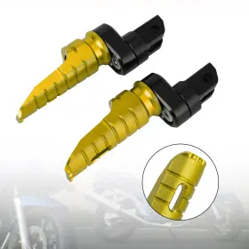 Fp-319-gold Madhornets Front Footrests Foot Peg For Benelli Tornado 252r 302r 2021-22 Tnt 899 2022 Gold