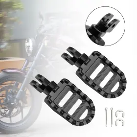Fp-341-blk Madhornets Front Footrests Foot Peg Fits Rebel 1100 Cm1100 Cmx Dct/mt 2021-2023 Us