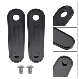 Fp-378-blk Madhornets Rear Floorboard Foot Peg Frame Plates Fit For Electra Glides Road 93-23