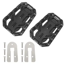 M565-a034-blk Madhornets Pair Cnc Driver Enlarge Footpegs Pedal Black For Tr Scrambler 1200 Tiger Us