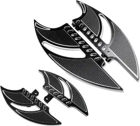 B152hl02ooo1zb Mapp Motorcycle Floorboards Set Driver Passenger Footboards Front Rear Foot Pegs