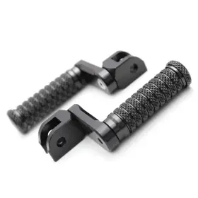 Bmhfpfg37m40bkpolepn23405 Mc Motoparts Black M-grip Front 1.5 Inch Extended Foot Pegs For Honda Cb300r Cbf300na 19 20 21 Bmhfpfg37m40bkpolepn23405 Mc Motoparts Black M-grip Front 1.5 Inch Extended Foot Pegs For Honda Cb300r Cbf300na 19 20 21