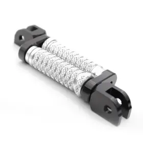 Bmhfpfg39m25bkpolepn23406 Mc Motoparts Silver M-grip Front 1 Inch Extended Foot Pegs For Honda Nc750xd 21 22 Bmhfpfg39m25bkpolepn23406 Mc Motoparts Silver M-grip Front 1 Inch Extended Foot Pegs For Honda Nc750xd 21 22