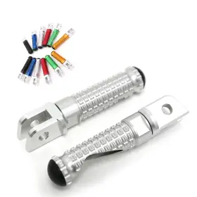 F-fpfg79simproxxx105001a23294 Mc Motoparts Silver Standard Front Foot Pegs M-pro For Triumph Daytona 650 04 05 F-fpfg79simproxxx105001a23294 Mc Motoparts Silver Standard Front Foot Pegs M-pro For Triumph Daytona 650 04 05