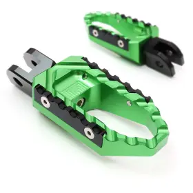 Fpfg11bktourthbkmag23035 Mc Motoparts Green Trc Alu. Front Wide Footpegs For Bmw R1100gs 94 95