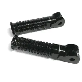 Fus-fpa010bkmprobkpn24034 Mc Motoparts Cnc Mpro Standard Black Front Foot Pegs For Speed Triple 1050 R 05-11 12 13 14