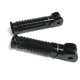 Fus-fpa220bkmprobkpn24004 Mc Motoparts Cnc Mpro Standard Black Front Foot Pegs For Ducati 1098 S/r/evo 07 08 09