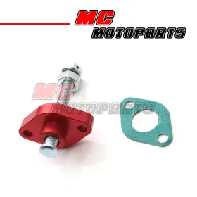 Mc1ccacrut1300rdpn002s Mc Motoparts Red Cnc Manual Cam Chain Tensioner For Suzuki Gs 500e/f 89-02 03 04 05 06 07 08