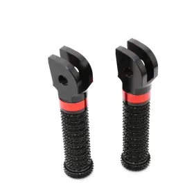 Mc1fpfg36bkpolebkringrdpn164 Mc Motoparts Rring Red Anti Slip Front Foot Pegs For Cbr500r 14 15 16 17 18 19 20 21 22 23
