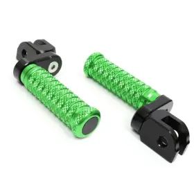 Mc1fpfg46m25bkpolepnw23208 Mc Motoparts Green M-grip 25mm Lowered Front Footpegs For Ninja 1000 Z1000 17 18 19 Mc1fpfg46m25bkpolepnw23208 Mc Motoparts Green M-grip 25mm Lowered Front Footpegs For Ninja 1000 Z1000 17 18 19