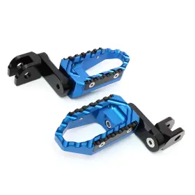 Mc1fpfg59m39bktourthbkpn241 Mc Motoparts 40mm Extend Riser Front Touring Foot Pegs For Suzuki Gsx-r 600 01 02 03