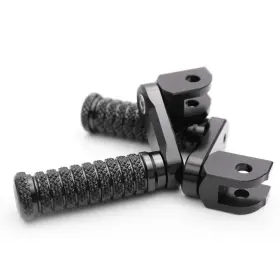 Mc1fpfg70m40bkpolepnw23267 Mc Motoparts M-grip Front Foot Pegs 40mm Lowering Kit For Dl 1000 V-strom 12 13 14 15 16 17