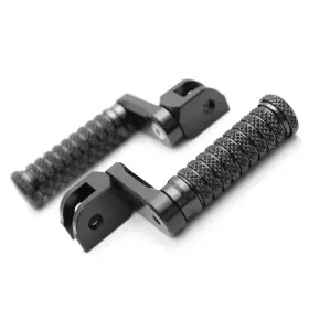 Mc1fpfg77m40bkpolepnw23290 Mc Motoparts M-grip Front Foot Pegs 40mm Lowering Kit For Speed Triple 1050 / R 15 16 17