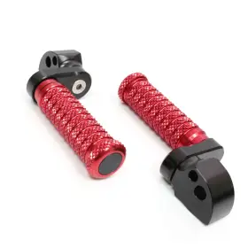 Mc1fprr43m25bkpolexxxpn23338 Mc Motoparts M-grip Rear Foot Pegs 25mm Lowering Kit For Nc750x 14 15 16 17 18 19 20 21 22