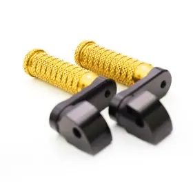 Mc1fprr44m40bkpolexxxpn23136 Mc Motoparts M-grip Rear Foot Pegs 40mm Lowering Kit For Honda Cbr650f 14 15 16 17