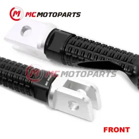 Mcffpa220simprobkmopn032 Mc Motoparts Mpro Black Rider Front Foot Pegs For Mv Agusta 910 Brutale 2007