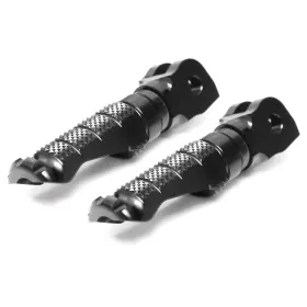 Mcrcfpfg06simprobksn23028 Mc Motoparts R-fight Black Cnc Front Foot Pegs For Bmw S1000rr 09 10 11