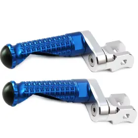 Mcrcfpfg37m25simproxxxsn23167 Mc Motoparts Blue M-pro 25mm Extend Rider Foot Pegs For Honda Cbr250rr Mc51 18 19