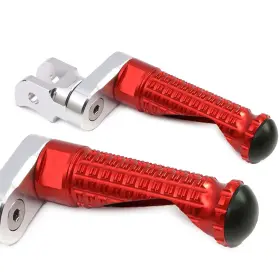 Mc Motoparts Mcrcfpfg91m25simproxxxsn23339 Red M-pro 25mm Extend Rider Foot Pegs For Xj6 Diversion F 10-13 14 15 16
