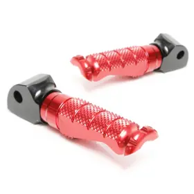 Mcrcfprr47bbkmccprdsn23161 Mc Motoparts R-fight Red Cnc Rear Foot Pegs For Kawasaki Z800 13 14 15 16