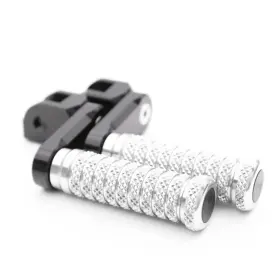 Rmfpfg33m40bkpolemm523143 Mc Motoparts Silver M-grip Front 40mm Extend Foot Pegs For Cbr600rr 14-16 17 18 19 20 21 22 Rmfpfg33m40bkpolemm523143 Mc Motoparts Silver M-grip Front 40mm Extend Foot Pegs For Cbr600rr 14-16 17 18 19 20 21 22