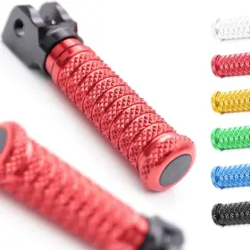 Rmfpfg89bkpolemm523327 Mc Motoparts Red M-grip Racing Front Foot Pegs Set For Triumph Street Cup 17 18 19 Rmfpfg89bkpolemm523327 Mc Motoparts Red M-grip Racing Front Foot Pegs Set For Triumph Street Cup 17 18 19