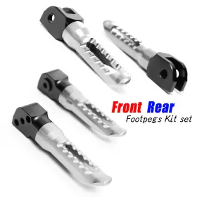 Rmfpkitho011bkp03titmm523001 Mc Motoparts Titanium Bob Front And Rear Foot Pegs For Honda Cb600f Hornet 04 05 06 07