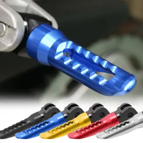 Rmfpkitho035bkp03bumm523001 Mc Motoparts Blue Bob Front And Rear Foot Pegs For Honda Cbr600rr 19 20 21 22 23