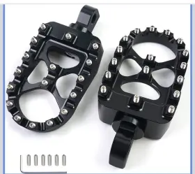 Mdpromcp 708257996007 Cnc 360 Rotating Motorcycle Foot Pegs For Dyna Fatboy Iron 883 Sportster