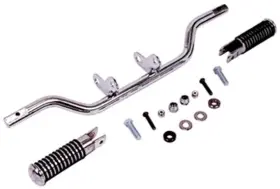 22252 Mid Usa 25222 Chrome Highway Pegs And Mount Kit 1985-2003 Harley Sportster