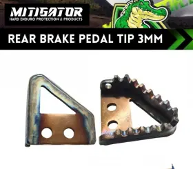Mitigator 458111134851 Rear Brake Pedal Tip 3mm