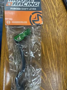 1602-0839 Moose Offroad Forged Shift Lever Green Kawasaki Kx65