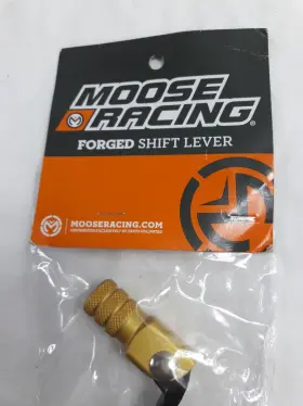 81-0457-02-50 Moose Racing New Gold-tone Hammerhear Forged Shift Lever For Suzuki Rm Bikes