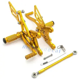 Fpzx6rg0508 Moto-decal Cnc Rearset Footrest For 2005-2008 Ninja Zx6r Foot Pegs Shifter Gear Set 2006