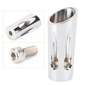 20yfmt069 Moto Ht Edge Shifter Shift Foot Peg Rest Lever Head For Harley Chrome