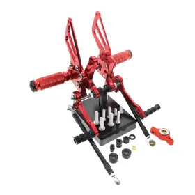 Fp848r0813 Moto-parts168 Rearset Footrest For Ducati 2008-2013 848 Evo Foot Pegs Rear Pedal Shifter 2012