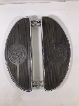 515667 Motorcyclestorehouse Harley Softail Fat Boy Touring Footboards Halfmoon 86-17 Fl 80-17 Flt