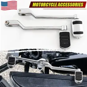 Mt07080093 Motorfamily-2021 Shifter Lever Pedals Heel Toe Shift Pegs Fits For Harley Glide Road King Us