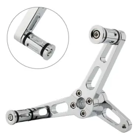 77us Motorshop 550722728732 Front Foot Pegs Heel Toe Shifter Lever For Harley Sportster Xl883 1200 Iron 883