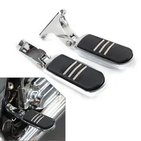 Motorshop168 510001165672 2pcs Rear Passenger Footpeg Mount Bracket For Harley Touring Electra Glide 1993