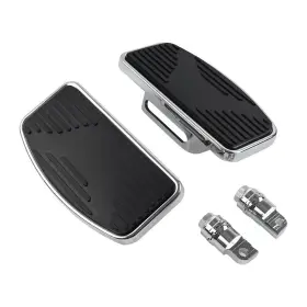 Motorshop168 550728151831 Pair Rider Passenger Floorboards Foot Pegs For Harley Touring Sportster 883 1200