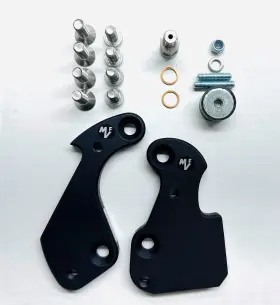 4901-907927 Mv Verholen Footpeg Lowering Plate Kit For Bmw Rninet Classic Pure Scrambler Urban 25mm Drop