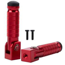Jt-73 Mwmnun Universal Foldable Motorcycle Foot Pegs Cnc Passenger Footrests For Dirt Bikes