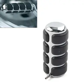 Newyoutube 550744783047 Round Gear Brake Lever Peg Toe Heel Pedal Cover For Yamaha V-star Raider Us